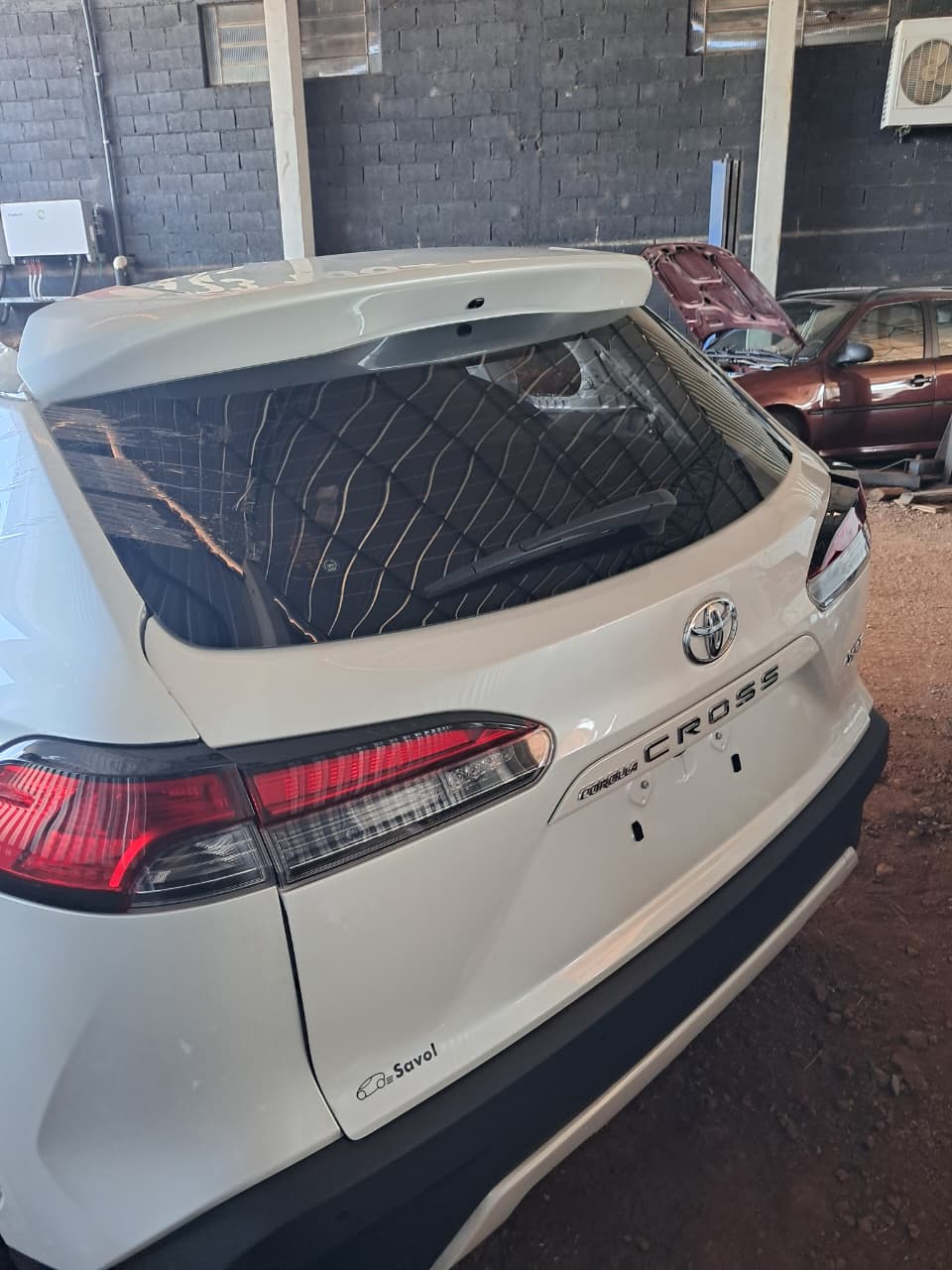 Tampa Traseira Corolla Cross 2022 a 2025 - Original Usado - Zancan